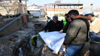 Pazarcık Evri Mahallesi İçmesuyu Yenileme Çalışmaları Başladı
