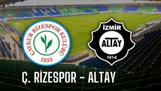 Altay - Ç.Rizespor Maçı İzle, Altay - Ç.Rizespor Maçı Canlı İzle,