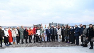 Bakan Ersoy’un eşi Pervin Ersoy ve Rotahane ekibi EXPO 2023’e hayran kaldı…