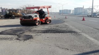 Büyükşehir’den Arterlerde Bakım Onarım Atağı