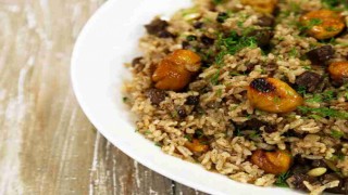 Kestaneli Bulgur Pilavı Hazırlanışı