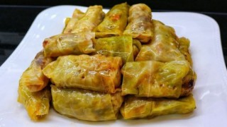 Kıymalı Lahana Sarması Hazırlanışı