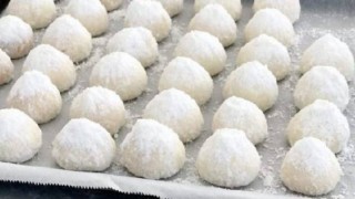Pişmaniye Kurabiye Hazırlanışı