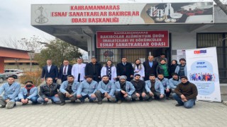 Kahraman'dan El Halat İmalat Elemanı Kursu'na Ziyaret