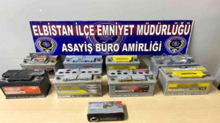 Kahramanmaraş'ta Akü Hırsızı Tutuklandı