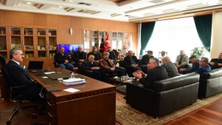 Muhtarlardan Başkan Güngör’e Ziyaret