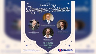Adil Sani Konukoğlu Sanko'da Ramazan Sohbetleri'ne Konuk Oluyor