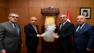 Başkan Güngör Bakan Kirişci’yi Ağırladı