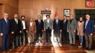Başkan Güngör MKYK Üyesi Türel'i Ağırladı