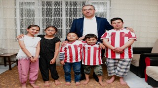 Başkan Güngör Numan Ailesinin Hanesine Misafir Oldu