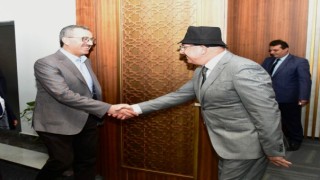 Başkan Güngör'den Tedavi Sonrası Görevine Dönen Başkan Aydın'a Ziyaret