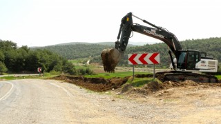 Elmalar – Peynirdere Yolu Büyükşehir’le Yenileniyor