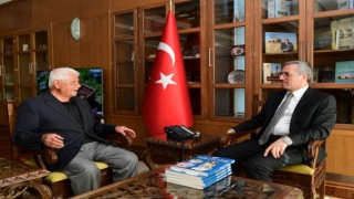 Başkan Güngör Özal’ı Makamında Ağırladı
