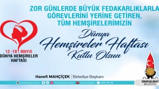 Başkan Mahçiçek; Hemşirelerimiz, Kutsal Bir Mesleği Başarıyla İfa Ediyor