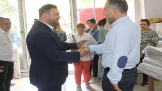 Başkan Çabukel Kahramanmaraş Esnafını Ziyaret Etti