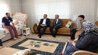 Başkan Güngör’den Çam Ailesine Geçmiş Olsun Ziyareti