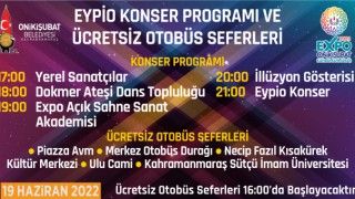 Gençleri festivale Onikişubat Belediyesi taşıyacak