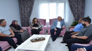 Vali Coşkun’dan Şehit Ailelerimize Ve Gazilerimize Ziyaret