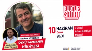 Yazar Harmancı Kültür Sanat Dostlarıyla Buluşacak