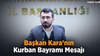 Başkan Kara’nın Kurban Bayramı Mesajı