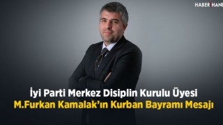 Furkan Kamalak'ın Kurban Bayramı Mesajı