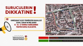 Kahramanmaraş Büyükşehir Belediyesi Sürücüleri Uyarıyor!