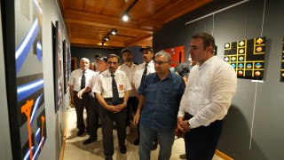 ‘Letişimesnözne’ Sergisi Sanatseverlerle Buluştu
