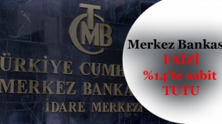 Merkez Bankası, faizi %14'te Sabit Tuttu.