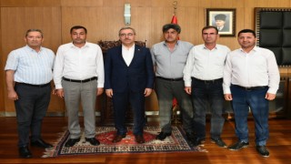 Muhtarlardan Başkan Güngör’e Ziyaret