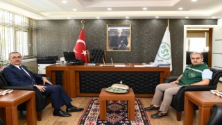Başkan Güngör’den Çelik Ve Biçer’e Ziyaret