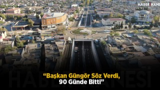 “Başkan Güngör Söz Verdi, 90 Günde Bitti”
