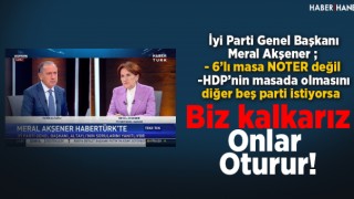 İyi Parti Lideri Akşener'den İttifak ve Cumhurbaşkanlığı Aday Açıklaması