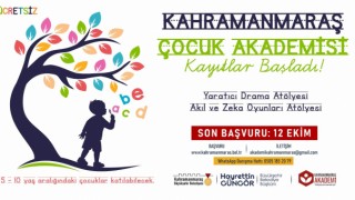 Kahramanmaraş Çocuk Akademisi Minikleri Bekliyor!
