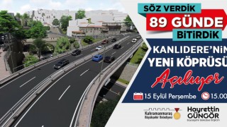 Kanlıdere’nin Yeni Köprüsü Hizmete Alınıyor