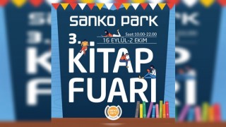 Sanko Park Alışveriş Merkezi 3’üncü Kitap Fuarı Başlıyor 