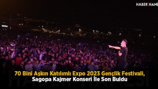 70 Bini Aşkın Katılımlı Expo 2023 Gençlik Festivali, Sagopa Kajmer Konseri İle Son Buldu