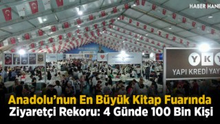 Anadolu’nun En Büyük Kitap Fuarında Ziyaretçi Rekoru: 4 Günde 100 Bin Kişi