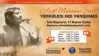Âşık Mahzuni Şerif Türküleri Ses Yarışması’nda Başvurular Sürüyor