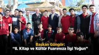 Başkan Güngör: “8. Kitap ve Kültür Fuarımıza İlgi Yoğun”
