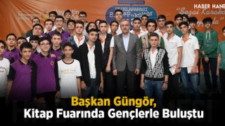 Başkan Güngör, Kitap Fuarında Gençlerle Buluştu