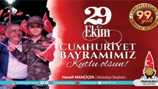 Başkan Mahçiçek’in 29 Ekim Cumhuriyet Bayramı mesajı