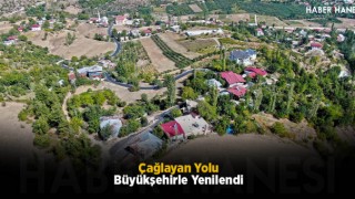 Çağlayan Yolu Büyükşehirle Yenilendi