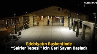 Edebiyatın Başkentinde “Şairler Tepesi” İçin Geri Sayım Başladı