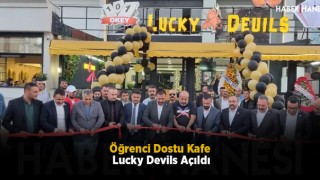 Öğrenci Dostu Kafe Lucky Devils Açıldı