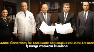 SANKO Üniversitesi İle Abdulkadir Konukoğlu Fen Lisesi Arasında İş Birliği Protokolü İmzalandı
