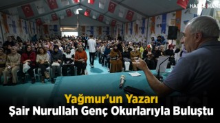 Yağmur’un Yazarı Şair Nurullah Genç Okurlarıyla Buluştu