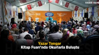 Yazar Tongar Kitap Fuarı’nda Okurlarla Buluştu