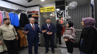 Başkan Güngör, Esnaf Ziyaretlerini Sürdürüyor