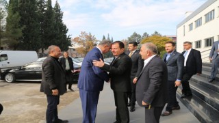 Celalettin Güvenç’ten KMTSO Başkanı Buluntu ve Yönetimine Hayırlı Olsun Ziyareti