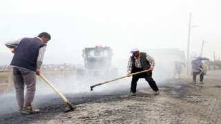 Kahramanmaraş Dulkadiroğlu Belediyesi’nden Osmanbey Mahallesine Asfalt Çalışması
